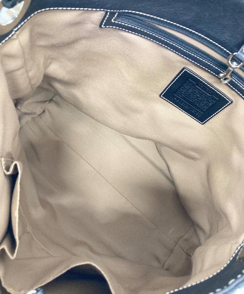 COACH（コーチ）COACH (コーチ) ワンショルダーバッグ ブラックの古着・服飾アイテム