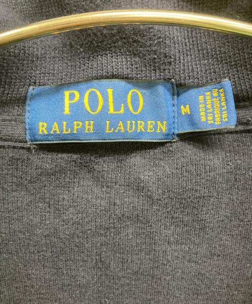 POLO RALPH LAUREN（ポロ・ラルフローレン）POLO RALPH LAUREN (ポロ・ラルフローレン) ハーフジップスウェット ネイビー サイズ:Mの古着・服飾アイテム