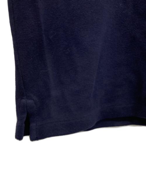 POLO RALPH LAUREN（ポロ・ラルフローレン）POLO RALPH LAUREN (ポロ・ラルフローレン) ハーフジップスウェット ネイビー サイズ:Mの古着・服飾アイテム