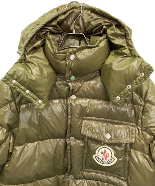 MONCLER（モンクレール）MONCLER (モンクレール) ダウンジャケット オリーブ サイズ:4の古着・服飾アイテム