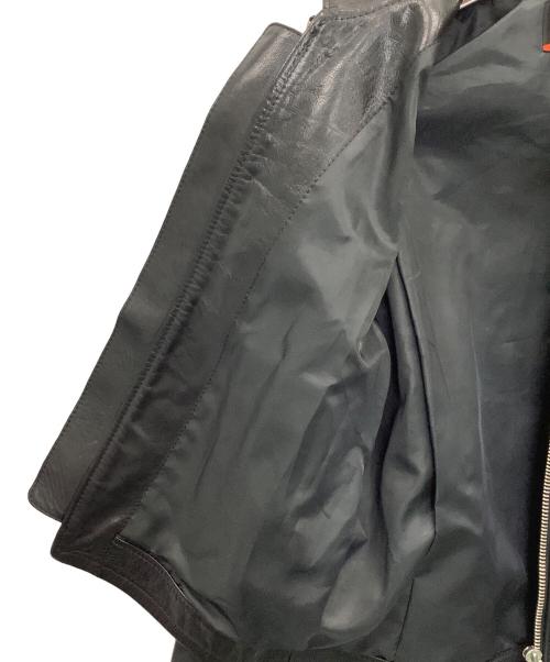 KADOYA（カドヤ）KADOYA (カドヤ) シングルライダースジャケット ブラック サイズ:SIZE 3Lの古着・服飾アイテム