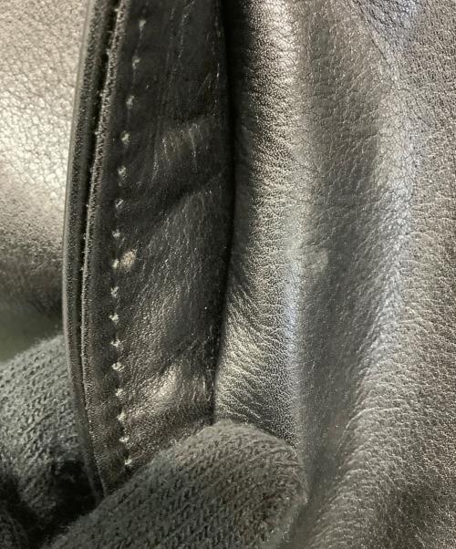 KADOYA（カドヤ）KADOYA (カドヤ) シングルライダースジャケット ブラック サイズ:SIZE 3Lの古着・服飾アイテム