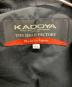 KADOYA (カドヤ) シングルライダースジャケット ブラック サイズ:SIZE 3L：30000円