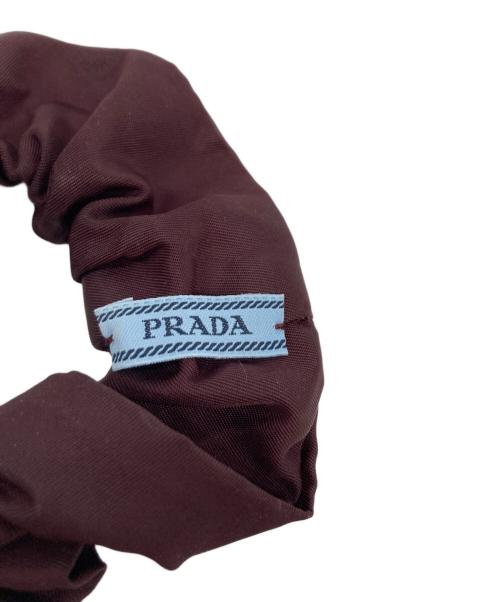 PRADA（プラダ）PRADA (プラダ) シュシュ ボルドーの古着・服飾アイテム
