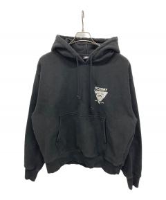中古・古着通販】stussy (ステューシー) Flames Hoodie ブラック