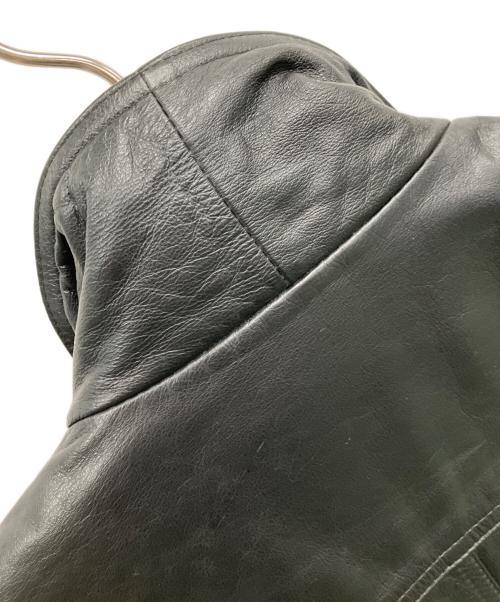 Mister Sanwa（ミスターサンワ）Mister Sanwa (ミスターサンワ) レザージャケット ブラック サイズ:SIZE Mの古着・服飾アイテム
