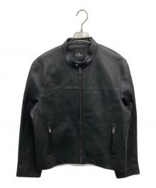 COACH（コーチ）の古着「レザージャケット」｜ブラック