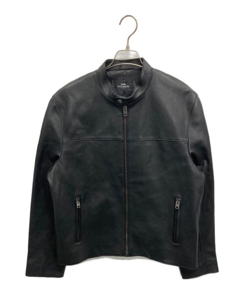 COACH（コーチ）COACH (コーチ) レザージャケット ブラック サイズ:不明の古着・服飾アイテム