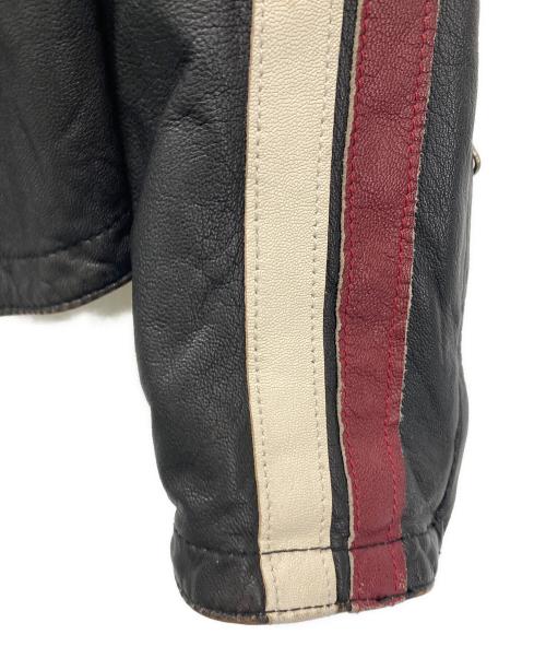 REPLAY（リプレイ）REPLAY (リプレイ) シングルライダースジャケット ブラック サイズ:SIZE Lの古着・服飾アイテム