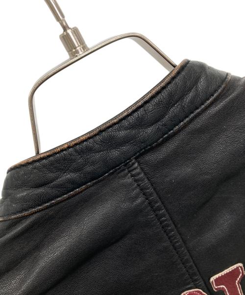 REPLAY（リプレイ）REPLAY (リプレイ) シングルライダースジャケット ブラック サイズ:SIZE Lの古着・服飾アイテム