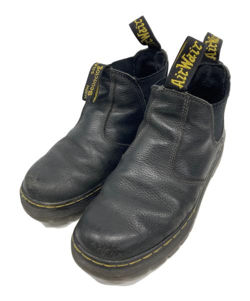 Dr.Martens（ドクターマーチン）Dr.Martens (ドクターマーチン) ハーディーチェルシーブーツ ブラック×イエロー サイズ:SIZE 24.5cmの古着・服飾アイテム