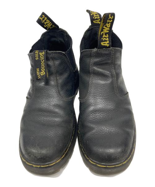 Dr.Martens（ドクターマーチン）Dr.Martens (ドクターマーチン) ハーディーチェルシーブーツ ブラック×イエロー サイズ:SIZE 24.5cmの古着・服飾アイテム
