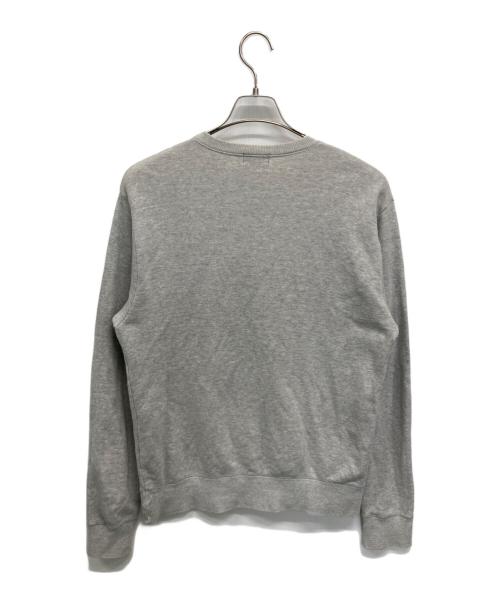 Hysteric Glamour（ヒステリックグラマー）Hysteric Glamour (ヒステリックグラマー) クルーネックスウェット グレー サイズ:SIZE Mの古着・服飾アイテム