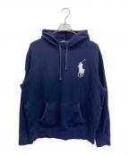 POLO RALPH LAURENポロ・ラルフローレン）の古着「プルオーバーパーカー」｜ネイビー