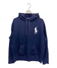 POLO RALPH LAUREN（ポロ・ラルフローレン）の古着「プルオーバーパーカー」｜ネイビー