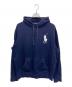 POLO RALPH LAUREN（ポロ・ラルフローレン）の古着「プルオーバーパーカー」｜ネイビー