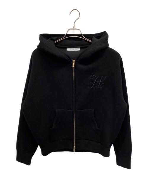 HER LIP TO（ハーリップトゥ）Her lip to (ハーリップトゥ) ニットパーカー ブラック サイズ:	SIZE Free 未使用品の古着・服飾アイテム