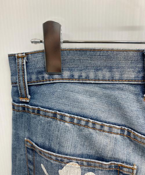 A BATHING APE（アベイシングエイプ）A BATHING APE (アベイシングエイプ) デニムパンツ インディゴ サイズ:SIZE 76cmの古着・服飾アイテム