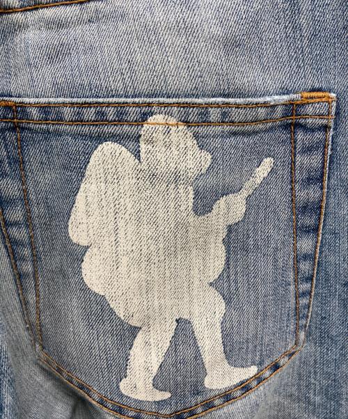 A BATHING APE（アベイシングエイプ）A BATHING APE (アベイシングエイプ) デニムパンツ インディゴ サイズ:SIZE 76cmの古着・服飾アイテム