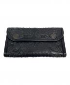 BILL WALL LEATHERビルウォールレザー）の古着「長財布」｜ブラック