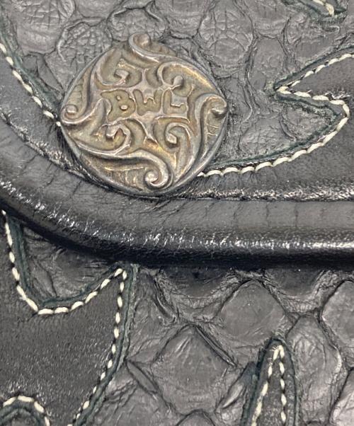 BILL WALL LEATHER（ビルウォールレザー）BILL WALL LEATHER (ビルウォールレザー) 長財布 ブラックの古着・服飾アイテム