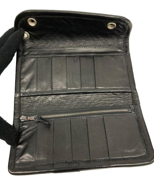 BILL WALL LEATHER（ビルウォールレザー）BILL WALL LEATHER (ビルウォールレザー) 長財布 ブラックの古着・服飾アイテム