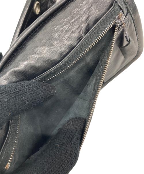 BILL WALL LEATHER（ビルウォールレザー）BILL WALL LEATHER (ビルウォールレザー) 長財布 ブラックの古着・服飾アイテム