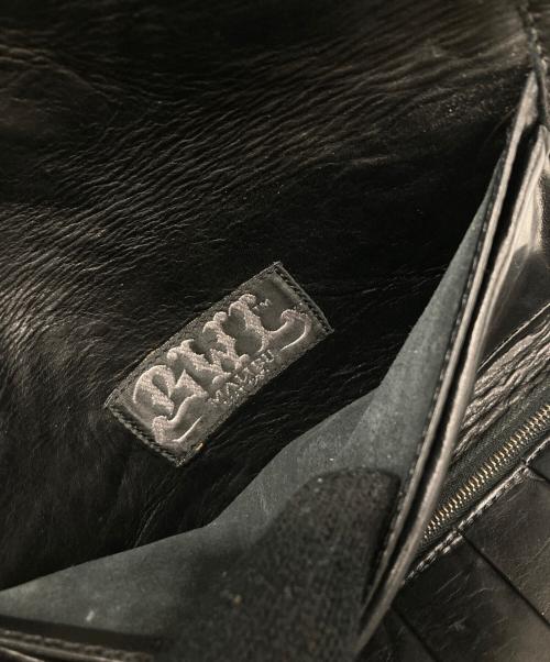 BILL WALL LEATHER（ビルウォールレザー）BILL WALL LEATHER (ビルウォールレザー) 長財布 ブラックの古着・服飾アイテム