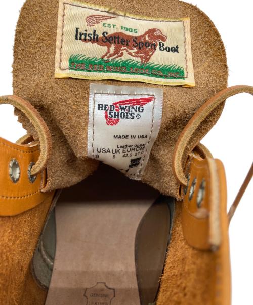 RED WING（レッドウィング）RED WING (レッドウィング) アイリッシュセッター ライトブラウン サイズ:SIZE 27cmの古着・服飾アイテム