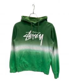 stussy（ステューシー）の古着「プルオーバーパーカー」｜グリーン