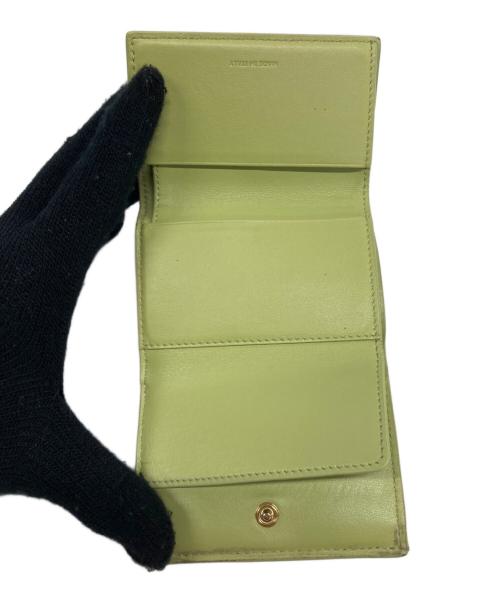 CELINE（セリーヌ）CELINE (セリーヌ) 3つ折り財布 グリーンの古着・服飾アイテム