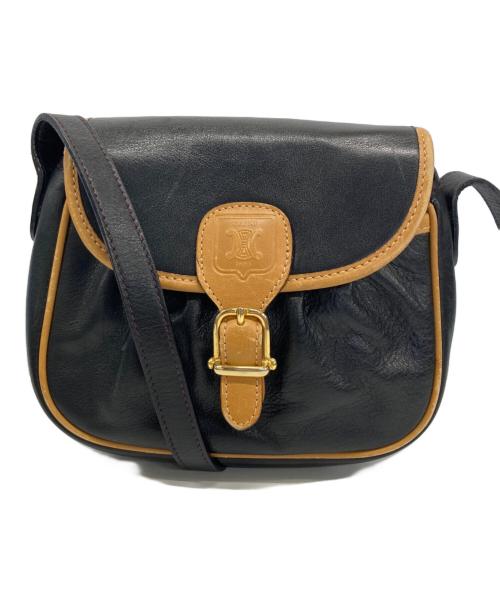 CELINE（セリーヌ）CELINE (セリーヌ) ショルダーバッグ ブラックの古着・服飾アイテム
