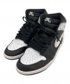 NIKEナイキ）の古着「RETRO HIGH OG」｜ライトグレー×ホワイト