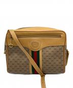 GUCCIグッチ）の古着「ショルダーバッグ」｜ブラウン