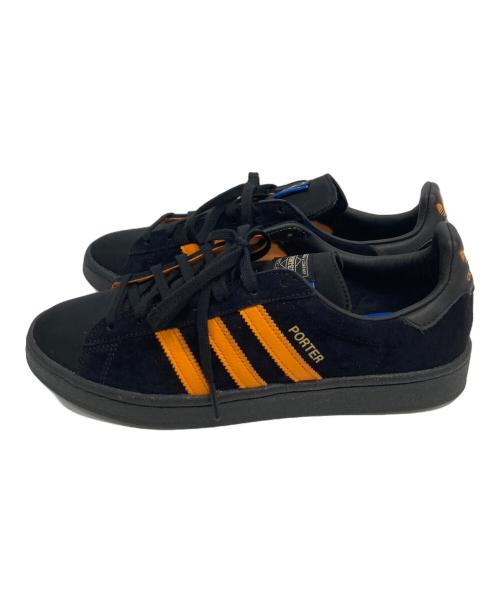 adidas Originals（アディダスオリジナル）adidas Originals (アディダスオリジナル) PORTER (ポーター) ローカットスニーカー オレンジ×ブラック サイズ:26の古着・服飾アイテム
