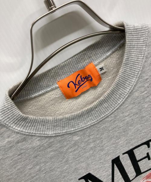 KEBOZ（ケボズ）KEBOZ (ケボズ) スウェット グレー サイズ:SIZE Mの古着・服飾アイテム