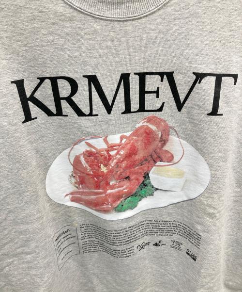 KEBOZ（ケボズ）KEBOZ (ケボズ) スウェット グレー サイズ:SIZE Mの古着・服飾アイテム