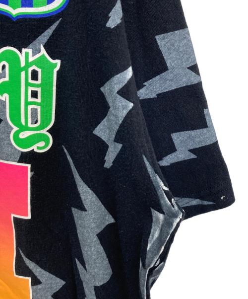 stussy（ステューシー）stussy (ステューシー) 半袖カットソー ブラック×グレー サイズ:Ｍの古着・服飾アイテム