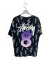 stussy (ステューシー) 半袖カットソー ブラック×グレー サイズ:Ｍ：6000円