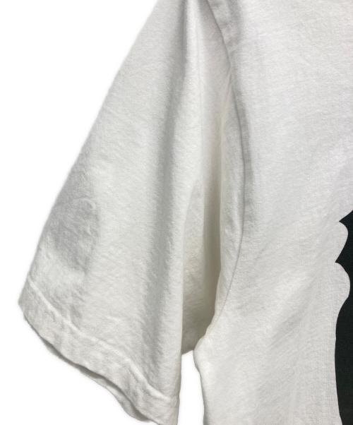 A BATHING APE（アベイシングエイプ）A BATHING APE (アベイシングエイプ) HERON PRESTON (ヘロンプレストン) 半袖カットソー ホワイト サイズ:Mの古着・服飾アイテム