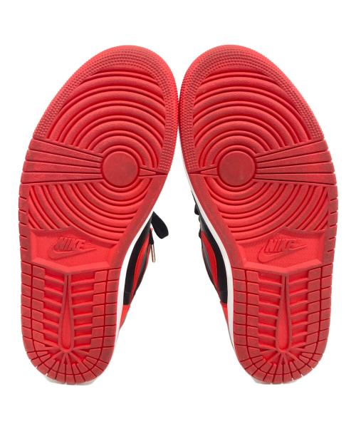 NIKE（ナイキ）NIKE (ナイキ) エアジョーダ1 レトロハイ OG サテンブレッド レッド×ブラック サイズ:28.5の古着・服飾アイテム