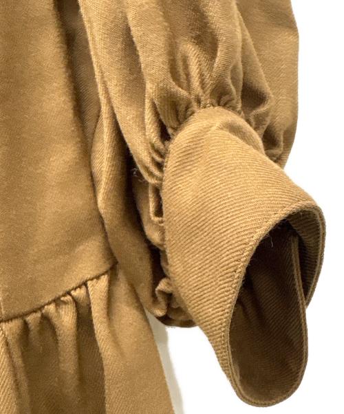 UNITED ARROWS（ユナイテッドアローズ）UNITED ARROWS (ユナイテッドアローズ) 長袖ワンピース ブラウン サイズ:38 未使用品の古着・服飾アイテム