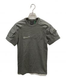 G-STAR RAW（ジースターロゥ）の古着「半袖カットソー」｜オリーブ