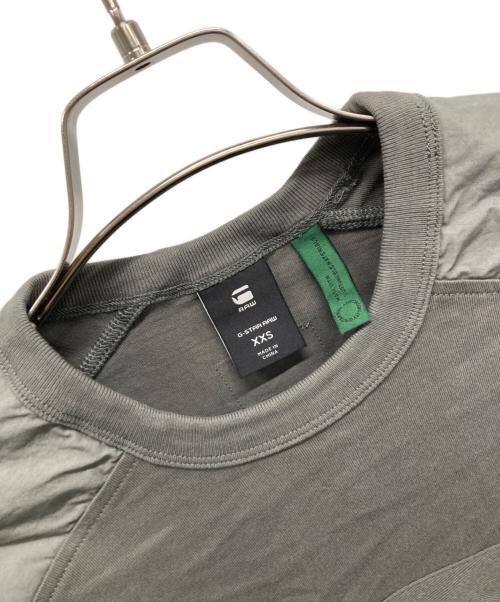 G-STAR RAW（ジースターロゥ）G-STAR RAW (ジースターロゥ) 半袖カットソー オリーブ サイズ:XXSの古着・服飾アイテム