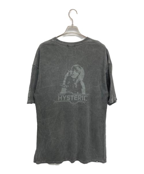 Hysteric Glamour（ヒステリックグラマー）Hysteric Glamour (ヒステリックグラマー) 半袖ワンピース グレー サイズ:FREEの古着・服飾アイテム