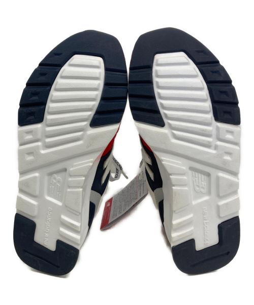 NEW BALANCE（ニューバランス）NEW BALANCE (ニューバランス) ローカットスニーカー レッド×ネイビー サイズ:24の古着・服飾アイテム