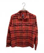 Patagoniaパタゴニア）の古着「長袖シャツ」｜レッド