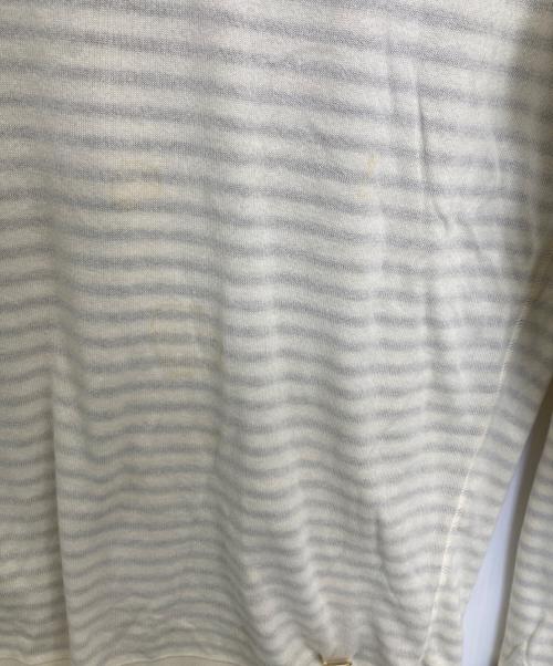 LOUIS VUITTON（ルイ ヴィトン）LOUIS VUITTON (ルイ ヴィトン) 薄手ニット ベージュ サイズ:SIZE Lの古着・服飾アイテム