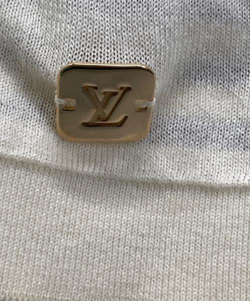 LOUIS VUITTON（ルイ ヴィトン）LOUIS VUITTON (ルイ ヴィトン) 薄手ニット ベージュ サイズ:SIZE Lの古着・服飾アイテム