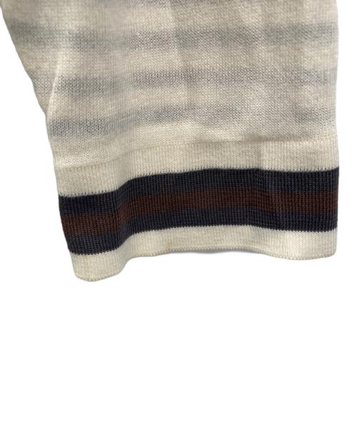 LOUIS VUITTON（ルイ ヴィトン）LOUIS VUITTON (ルイ ヴィトン) 薄手ニット ベージュ サイズ:SIZE Lの古着・服飾アイテム